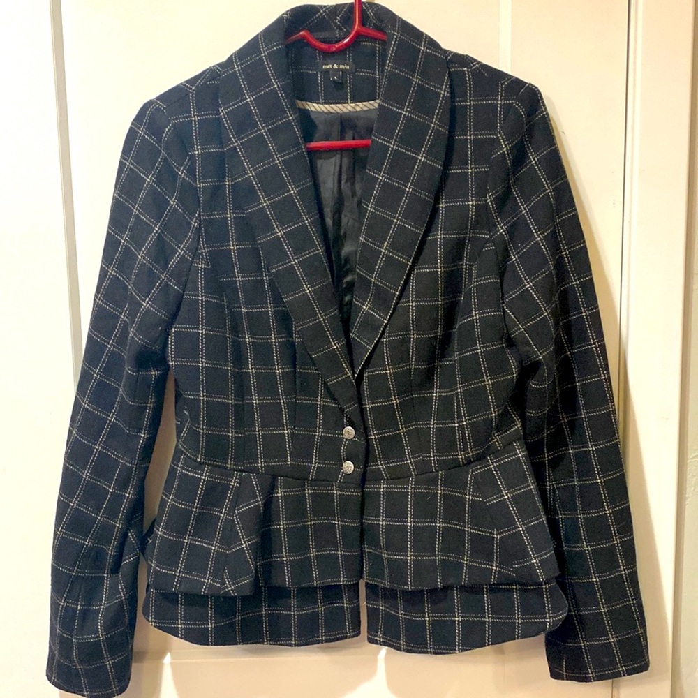 Max and Mia wool lined blazer